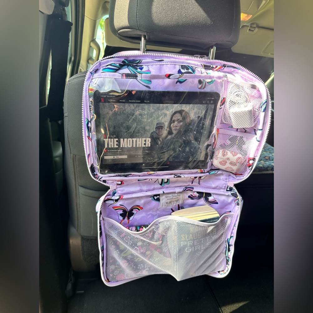 Vera Bradley Lighten Up Reactive Seat Organizer